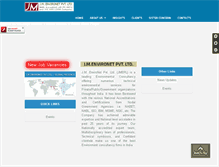 Tablet Screenshot of jmenvironet.org